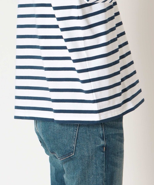 Le Minor（ルミノア）の「PETIT COPAINオーバーサイズトップス【Le minor/ルミノア】（Tシャツ/カットソー・レディース・ピンク/ネイビー/キャメル・38）」の18枚目の写真