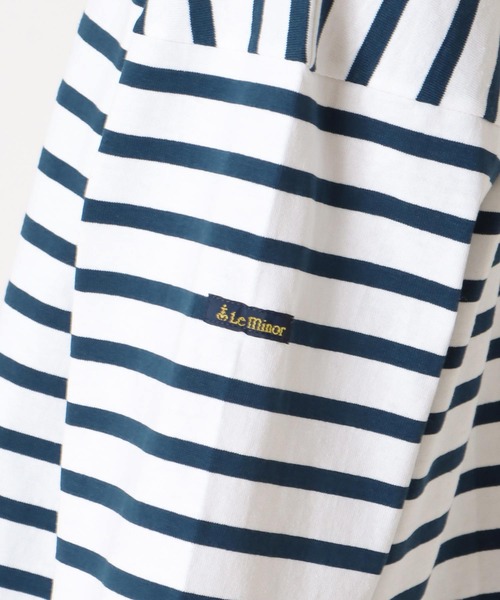 Le Minor（ルミノア）の「PETIT COPAINオーバーサイズトップス【Le minor/ルミノア】（Tシャツ/カットソー・レディース・ピンク/ネイビー/キャメル・38）」の17枚目の写真