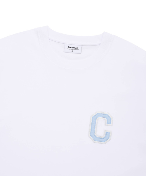 COVERNAT(カバーナット)の「シャイン C ロゴ Tシャツ ホワイト(Tシャツ/カットソー・レディース・その他・X-LARGE/XX-LARGE/LARGE)」の3枚目の写真