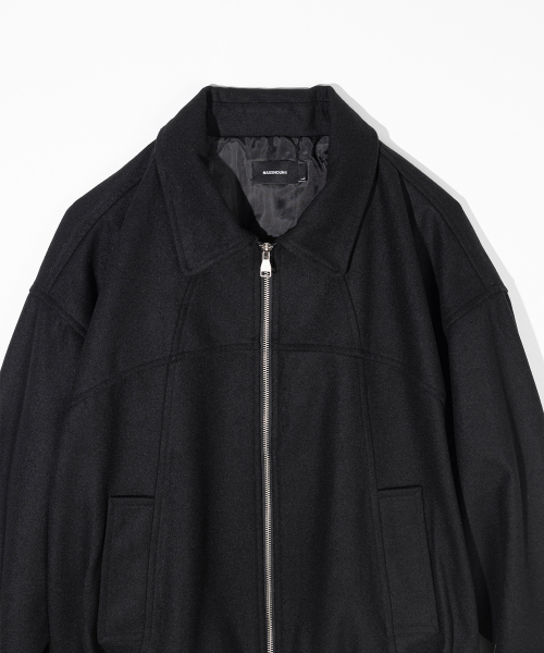 MASSNOUN（マスノウン）の「ウェスタンウールブルゾン MFFJK001-BK（デニムジャケット・レディース・その他・MEDIUM/LARGE）」の3枚目の写真
