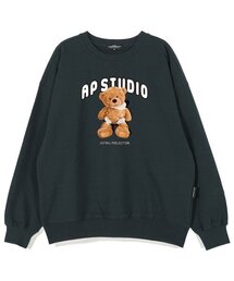 ベイビーベアドール オーバーサイズ ドロップショルダー スウェット_グリーン