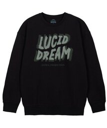ルシッドドリーム オーバーサイズ スウェット_ブラック