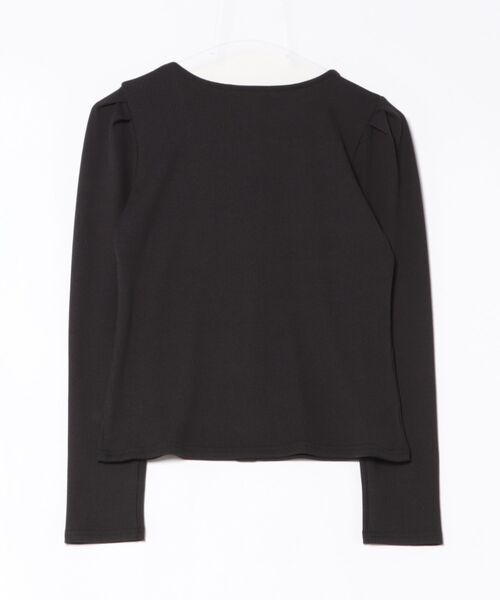 one way（ワンウェイ）の「レイヤード風カットソー（Tシャツ/カットソー・レディース・ベージュ系その他/ブラック系その他/グレー/ブラック・FREE）」の5枚目の写真