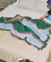 SAHIR（サヒール）の「【SAHIR サヒール】Throwket Rain water スローケット（ブランケット）」