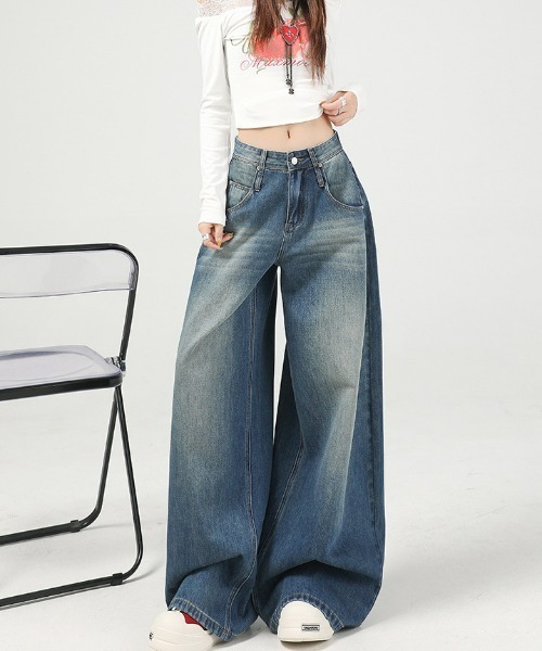REBALANCE(リバランス)の「レディースワイドレッグパンツ(その他パンツ・レディース・A・X-LARGE/LARGE/MEDIUM)」の14枚目の写真