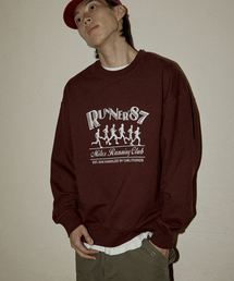 CAMEL WORK（キャメルワーク）の「NO.071 ランナー87 スウェットシャツ（レッドブラウン）（スウェット）」