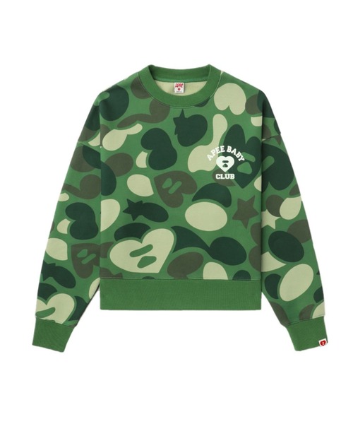 CAMO MONOGRAM WITH CHEST PRINT SWEAT SHIRT（スウェット）｜A
