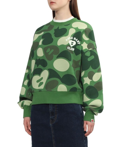 CAMO MONOGRAM WITH CHEST PRINT SWEAT SHIRT（スウェット）｜A