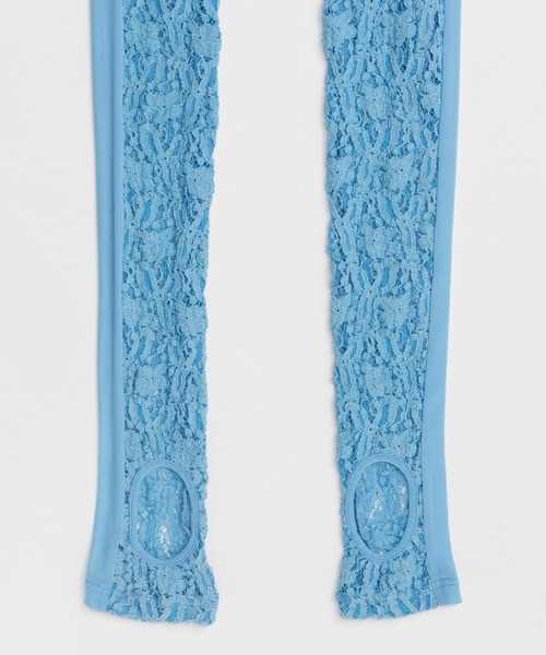 MAISON SPECIAL（メゾンスペシャル）の「Lace Leggings/レースレギンス（レギンス/スパッツ・レディース・ホワイト/ブルー/ブラック・FREE）」の18枚目の写真