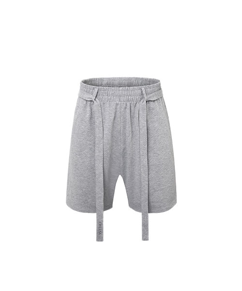 CHILLSA(チルサ)の「Infinity Belted Shorts_Melange Gray(その他パンツ・レディース・ライトグレー・1/2)」の5枚目の写真
