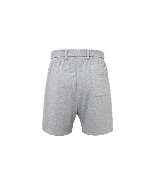 CHILLSA(チルサ)の「Infinity Belted Shorts_Melange Gray(その他パンツ・レディース・ライトグレー・1/2)」の6枚目の写真
