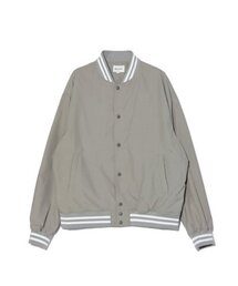 BRUMAN（ブルーマン）の「Nylon Varsity Jacket (L.Grey)（スタジャン）」
