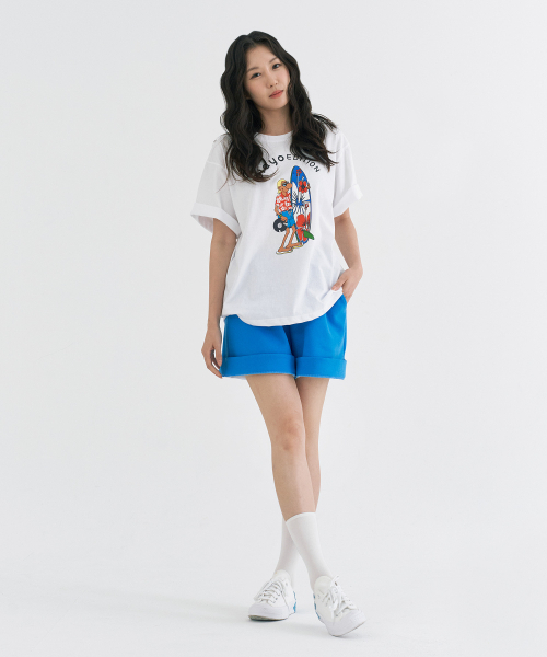 PLAYO(プレイオ)の「ボードTシャツ _ アイボリー(Tシャツ/カットソー・レディース・その他・FREE)」の1枚目の写真