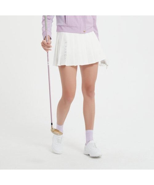 E.PARCA(イパルカ)の「エンブロイダープリーツスカート(ホワイト)(スカート・レディース・その他・SMALL/MEDIUM/LARGE)」の4枚目の写真