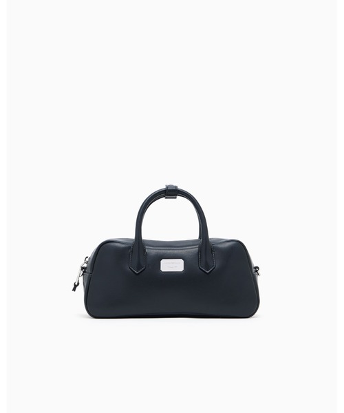 EMPORIO ARMANI(エンポリオアルマーニ)の「【エンポリオ アルマーニ】バウレットバッグ ソフトレザー(ハンドバッグ・レディース・ブラック・FREE)」の1枚目の写真