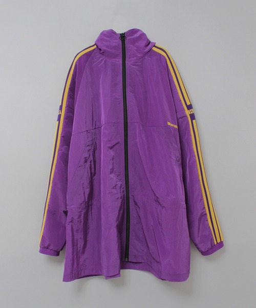 RNA(アールエヌエー)の「J2177 トラックハーフジャケットコート(ナイロンジャケット・レディース・グレー/グリーン/パープル・MEDIUM)」の13枚目の写真
