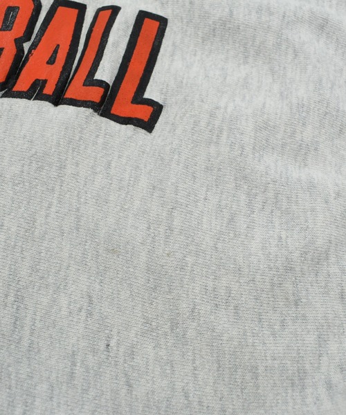 LABORATORY R(ラボラトリーアール)の「【USED】90’s RUGGED SWEATS “BROTHER RICE FOOTBAL” リバースタイプ スウェット USA製(スウェット・メンズ・グレー・X-LARGE)」の4枚目の写真