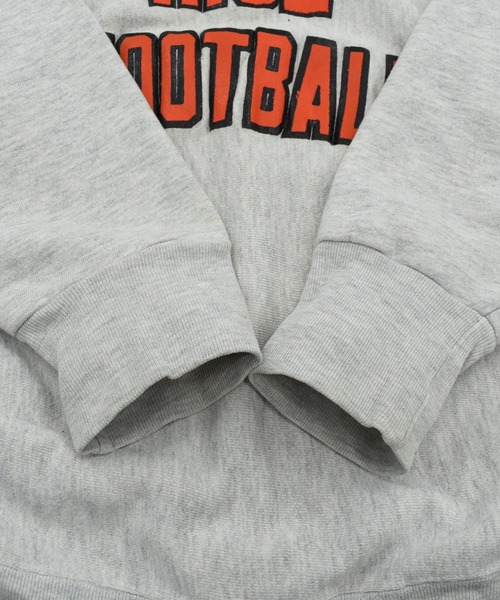 LABORATORY R(ラボラトリーアール)の「【USED】90’s RUGGED SWEATS “BROTHER RICE FOOTBAL” リバースタイプ スウェット USA製(スウェット・メンズ・グレー・X-LARGE)」の9枚目の写真