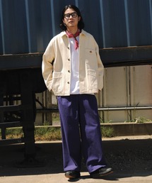Le Pigeon Voyageur（ル ピジョン ヴォワイヤジュール）の「<Le Pigeon Voyageur>WIDE WORK PANTS（その他パンツ）」