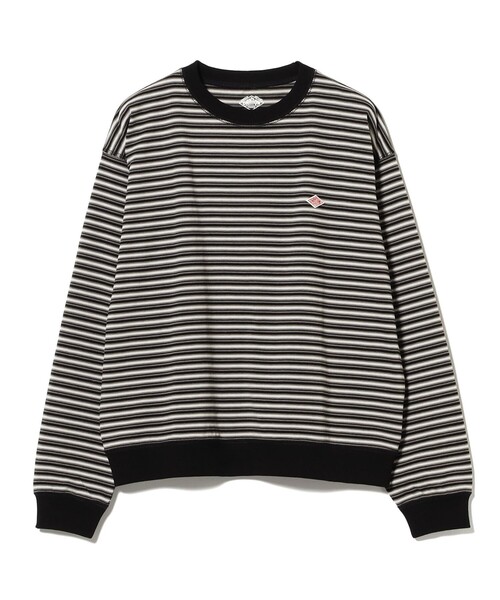 Ray BEAMS（レイビームス）の「DANTON / ストライプ ロングスリーブ Tシャツ（Tシャツ/カットソー・レディース・ブルー/チャコールグレー/オフホワイト・MEDIUM/SMALL）」の17枚目の写真