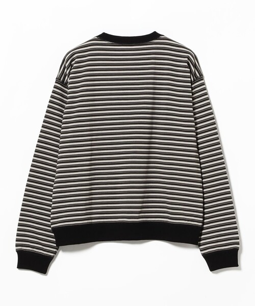 Ray BEAMS（レイビームス）の「DANTON / ストライプ ロングスリーブ Tシャツ（Tシャツ/カットソー・レディース・ブルー/チャコールグレー/オフホワイト・MEDIUM/SMALL）」の18枚目の写真