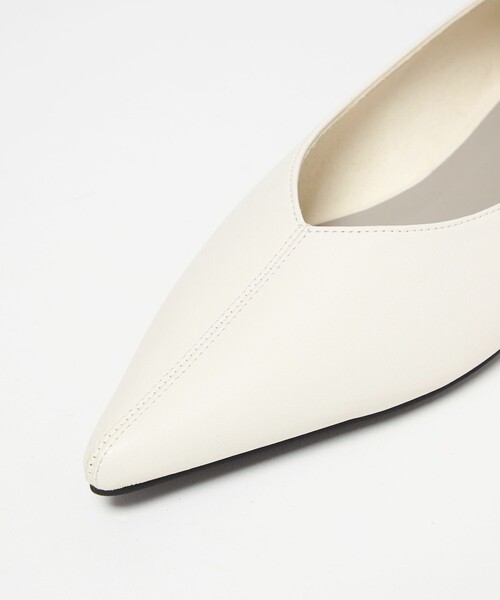 green label relaxing（グリーンレーベルリラクシング）の「ポインテッド フラットシューズ（その他シューズ・レディース・ブラック/ダークブラウン/ホワイト・25cm/24.5cm/24cm/23.5cm/23cm/22.5cm）」の13枚目の写真