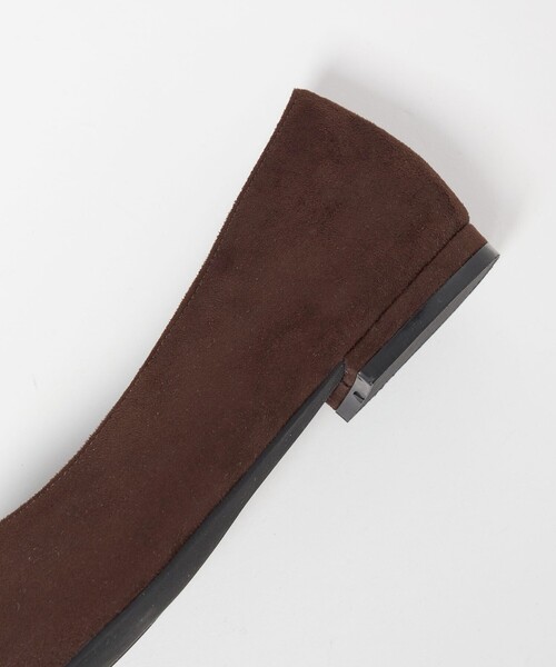 green label relaxing（グリーンレーベルリラクシング）の「ポインテッド フラットシューズ（その他シューズ・レディース・ブラック/ダークブラウン/ホワイト・25cm/24.5cm/24cm/23.5cm/23cm/22.5cm）」の17枚目の写真