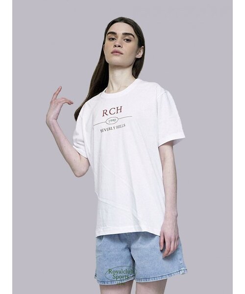 ROYAL CLUB HOLIDAY(ロイヤルクラブホリデー)の「RCH ベバリーヒルズ 半袖Tシャツ ホワイト(Tシャツ/カットソー・レディース・その他・FREE)」の4枚目の写真