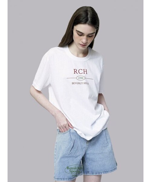 ROYAL CLUB HOLIDAY(ロイヤルクラブホリデー)の「RCH ベバリーヒルズ 半袖Tシャツ ホワイト(Tシャツ/カットソー・レディース・その他・FREE)」の5枚目の写真
