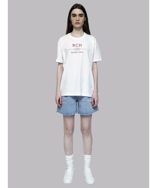 ROYAL CLUB HOLIDAY(ロイヤルクラブホリデー)の「RCH ベバリーヒルズ 半袖Tシャツ ホワイト(Tシャツ/カットソー・レディース・その他・FREE)」の6枚目の写真