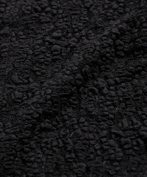 le cercle ADAM ET ROPE'(ルセルクルアダムエロペ)の「ペプラムレーストップス(Tシャツ/カットソー・レディース・ホワイト/ブラック・FREE)」の12枚目の写真