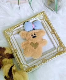 almo（アルモ）の「【Bls】【ZA】【Bling Leads】くま×リボン ヘアアクセサリー(BL)（その他ヘアアクセサリー）」