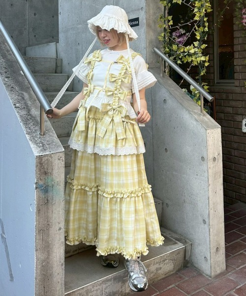 Candy Stripper（キャンディストリッパー）の「HOLD ME RIBBON ハーネス（その他トップス・レディース・ライトブルー/イエロー/ブラック・FREE）」の13枚目の写真