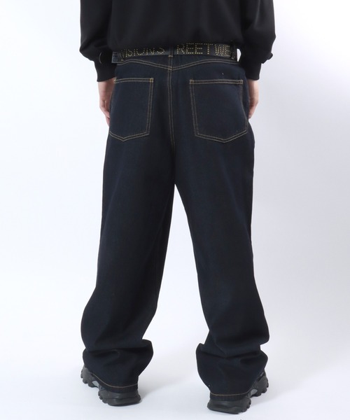 VISION STREET WEAR（ヴィジョンストリートウェア）の「VISION STREET WEAR（ヴィジョンストリートウェア）STUDDED BELT/ロゴスタッズ フェイクレザーベルト/ユニセックス（ベルト・メンズ・ブラウン/ブラック・FREE）」の20枚目の写真