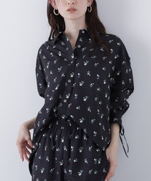 N.（N. Natural Beauty Basic） | フラワープリント SETUP シャツ(シャツ/ブラウス)
