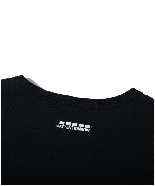 ATTENTIONROW（アテンションロー）の「22SS07AT003ビジョンvrプリントレギュラーオーバーフィット半袖（ブラック）（Tシャツ/カットソー・メンズ・その他・1）」の5枚目の写真