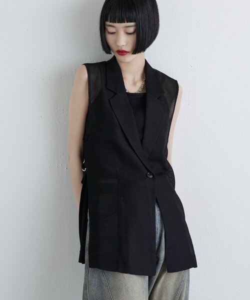 Lui's（ルイス）の「メッシュベスト（ベスト・レディース・チャコールグレー/ブラック・FREE）」の19枚目の写真