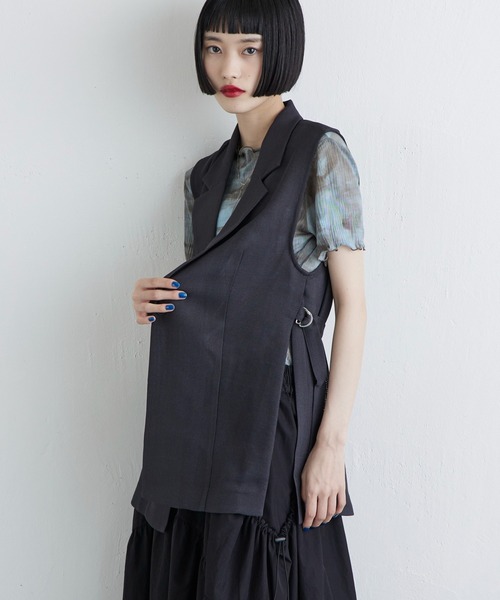 Lui's（ルイス）の「メッシュベスト（ベスト・レディース・チャコールグレー/ブラック・FREE）」の11枚目の写真