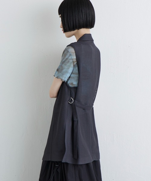 Lui's（ルイス）の「メッシュベスト（ベスト・レディース・チャコールグレー/ブラック・FREE）」の12枚目の写真