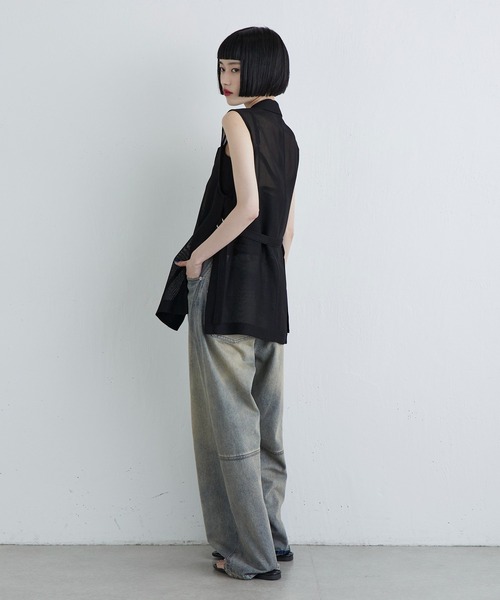 Lui's（ルイス）の「メッシュベスト（ベスト・レディース・チャコールグレー/ブラック・FREE）」の9枚目の写真