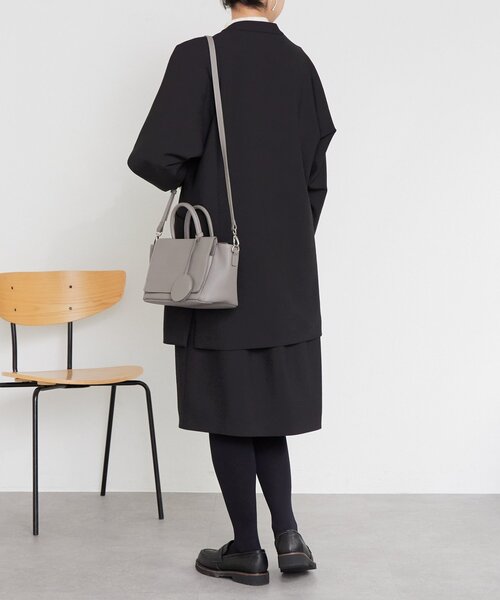 LIVETART（リヴェタート）の「《LIVETART》ギャザーミディスカート（スカート・レディース・ブラック・FREE）」の5枚目の写真