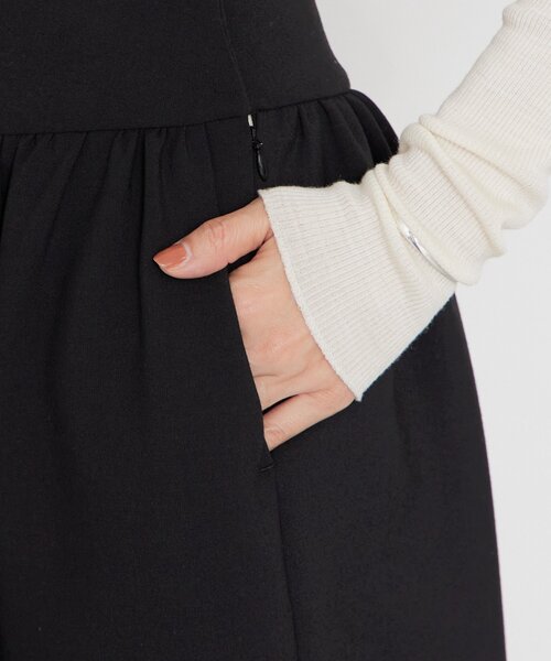 LIVETART（リヴェタート）の「《LIVETART》ギャザーミディスカート（スカート・レディース・ブラック・FREE）」の11枚目の写真