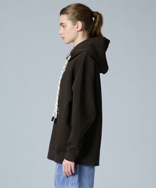 DOUBLE STANDARD CLOTHING(ダブルスタンダードクロージング)の「スケボーベア ダンボールニットパーカー(WEB限定)(パーカー・レディース・ブラウン・FREE)」の15枚目の写真