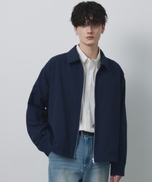 CIYOT（シヨウト）の「【CIYOT-シヨウト-】ショート丈 ジップアップ ルーズ シャツ ブルゾン   速乾・UVカット・イージーケア（ブルゾン）」