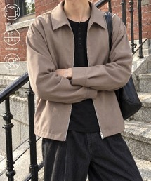 CIYOT（シヨウト）の「【CIYOT】リラックスフィット ジップアップ ショートブルゾン<速乾・UVカット・イージーケア>（ブルゾン）」