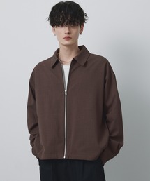 CIYOT（シヨウト）の「【CIYOT-シヨウト-】リラックスフィット ジップアップ ショートブルゾン   速乾・UVカット・イージーケア（ブルゾン）」