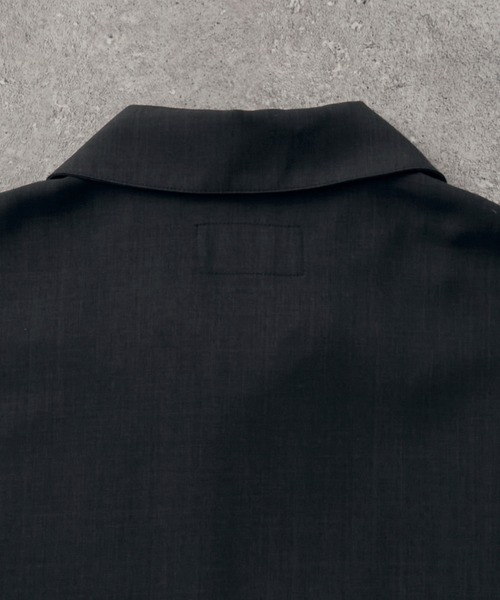 CIYOT(シヨウト)の「【CIYOT】リラックスフィット ジップアップ ショートブルゾン<速乾・UVカット・イージーケア>(ブルゾン・メンズ・ブラウン/グレー/ダークネイビー/スミクロ・L/M/S)」の11枚目の写真