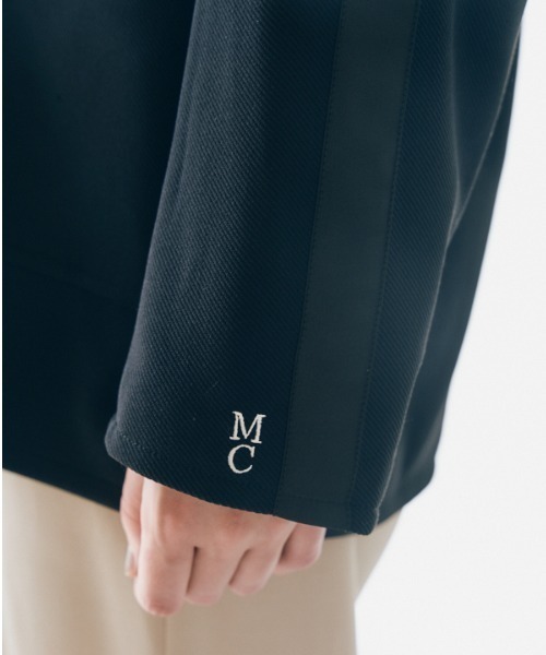 Muel Chic(ミュエルシック)の「Liora Jersey tailored リオラジャージテーラード(テーラードジャケット・レディース・ブラック/ネイビー/アイボリー・FREE)」の14枚目の写真