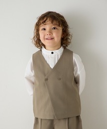 riziere | アシンメトリーデザインベスト(スーツベスト)