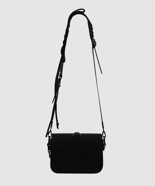 JUNYA WATANABE MAN(ジュンヤワタナベマン)の「「INNERRUM」 W-NAME BAG SMALL(ショルダーバッグ・メンズ・ブラック・ONE SIZE)」の9枚目の写真